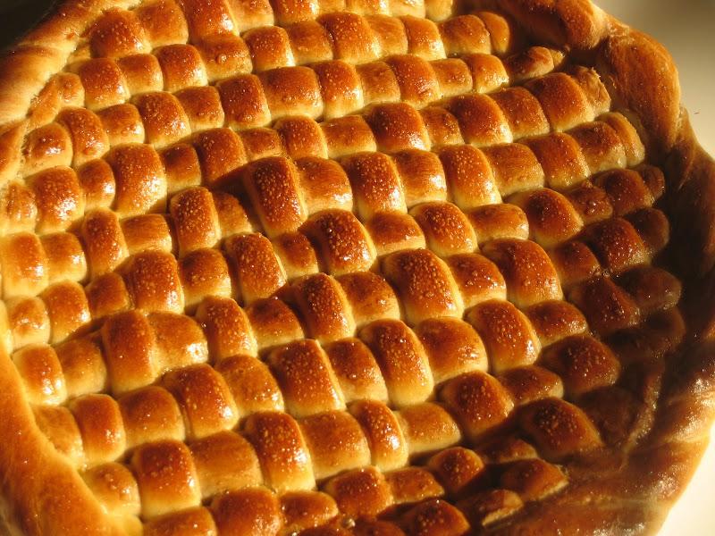 Bandeja tejida de pan