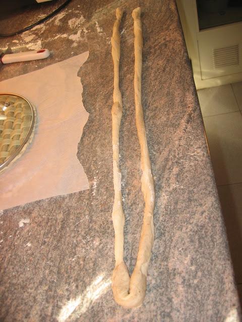 Bandeja tejida de pan