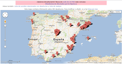 desahucio, mapa de desahucios, plataforma desahucios, stop desahucios