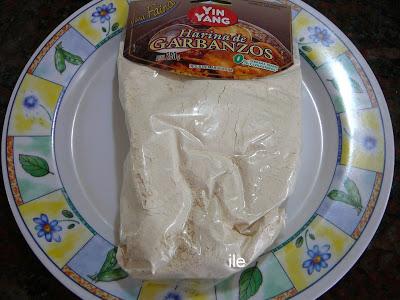 Blinis de garbanzos - Fainacitas