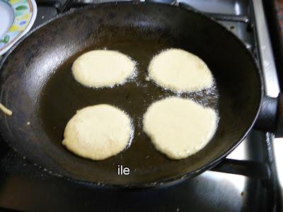 Blinis de garbanzos - Fainacitas