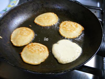 Blinis de garbanzos - Fainacitas