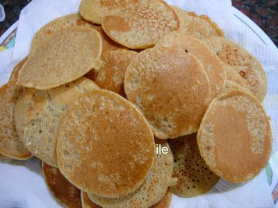 Blinis de garbanzos - Fainacitas