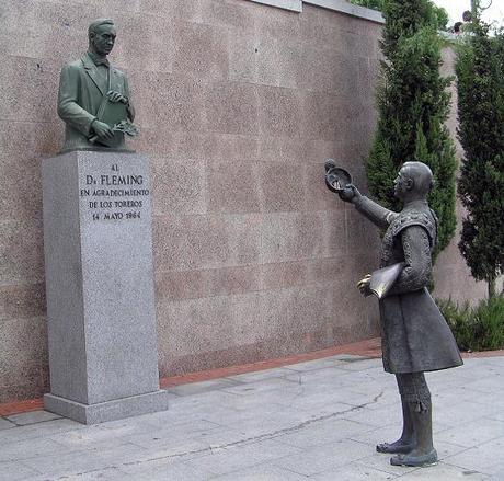 Escultura de Fleming en Las Ventas, Madrid