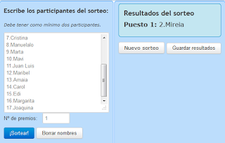 Turrón  Suchar y ganador del sorteo  Président