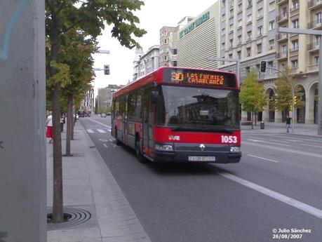 El transporte urbano de Zaragoza vuelve a subir