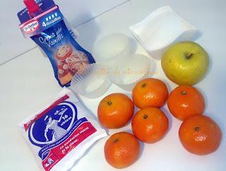 Tartaletas de mandarina y vainilla