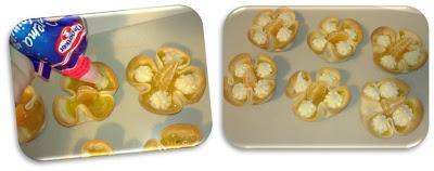 Tartaletas de mandarina y vainilla