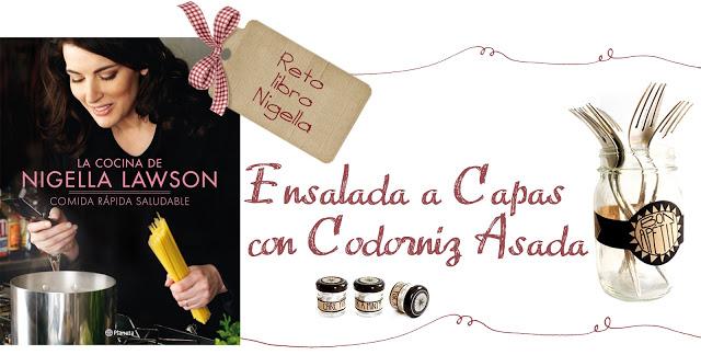 Ensalada a Capas con Codorniz Asada