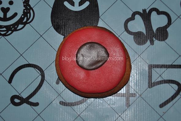 Paso a paso galleta de fondant