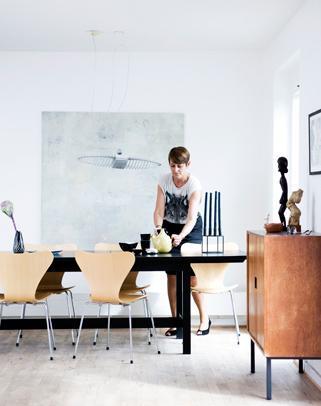 Una casa retro y moderna a la vez