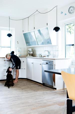 Una casa retro y moderna a la vez