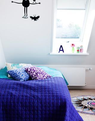 Una casa retro y moderna a la vez