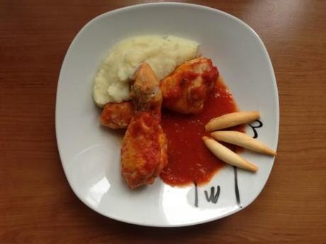 pollo con tomate Pollo con tomate