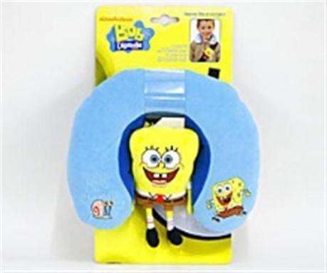 PRESENTACIÓN DULCE DISEÑO CART/ALMOHADA CINTURON SEGURIDAD BOB ESPONJA