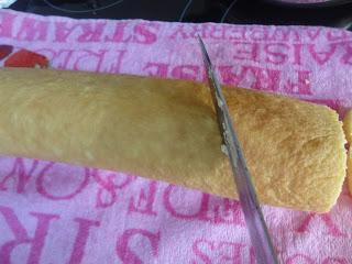 Tronco de Navidad de Turrón y Chocolate