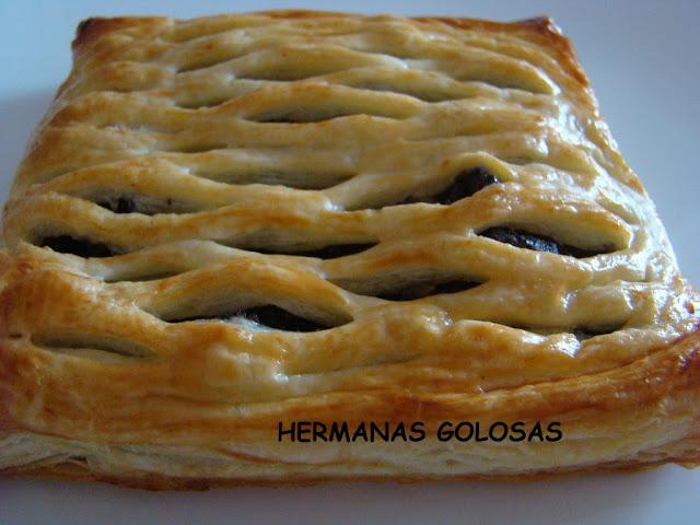 HOJALDRE DE MORCILLA Y MANZANA