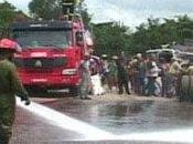 Cinco fallecidos volcarse camión poblado villaclareño