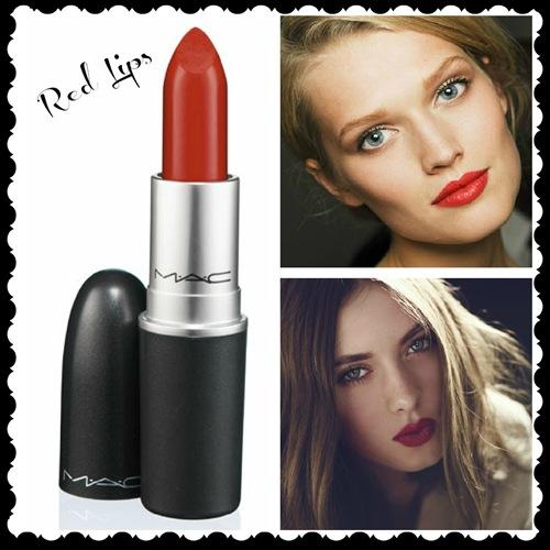 lips red