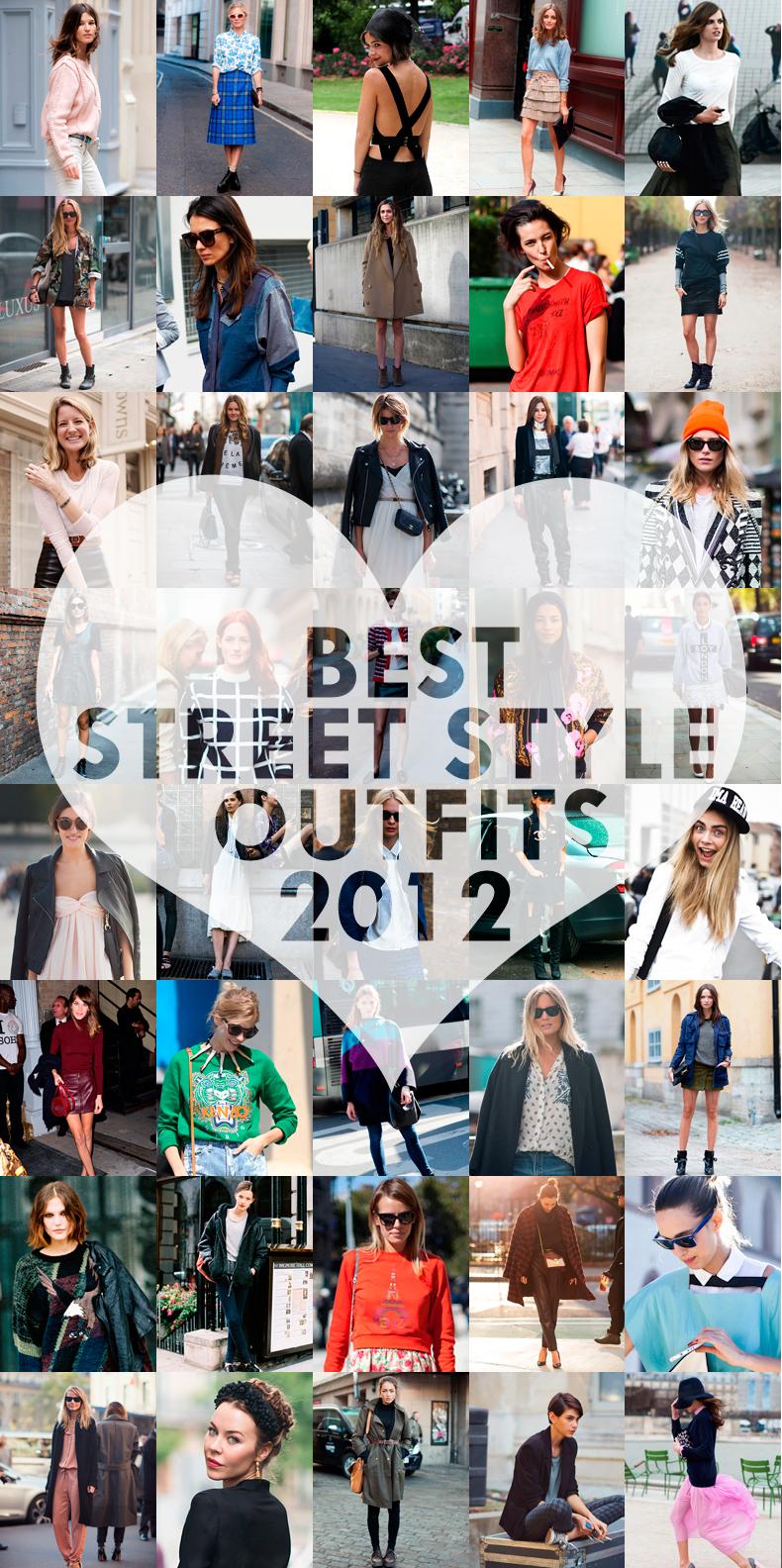 BEST STREET STYLE OUTFITS OF 2012
