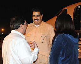 Llega a Cuba vicepresidente venezolano