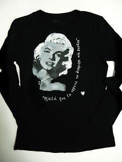 Camiseta Sueños de Marilyn Camiseta Sueños de Marilyn