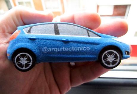 Mi Ford Fiesta impreso en 3D con el 