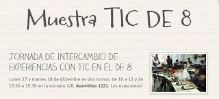 Jornada de intercambio de experiencias con tics