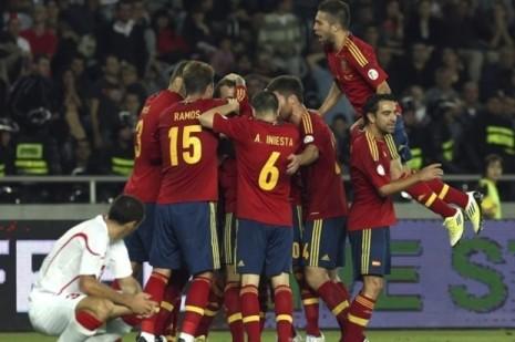 La Selección española confirmó su poderío