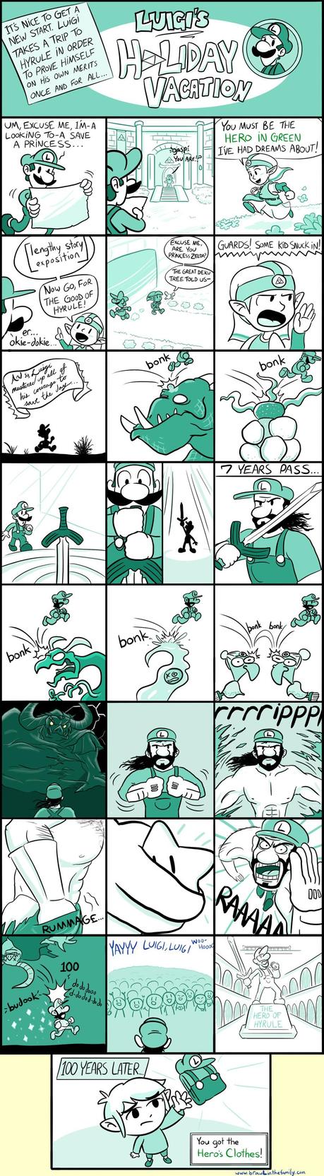 luigi holiday vacation El Telesketch (84)