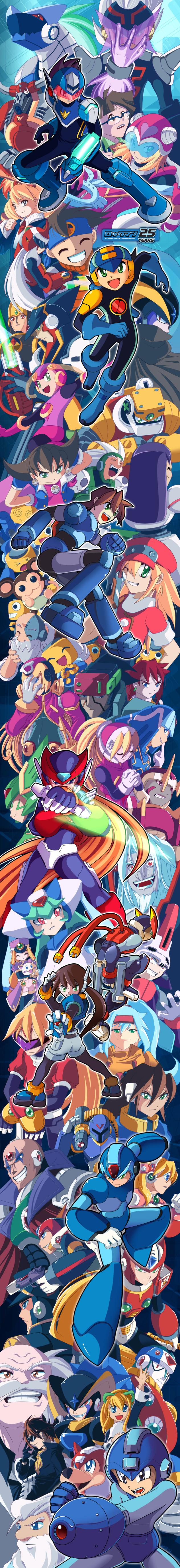 fanart 25 mega man El Telesketch (84)