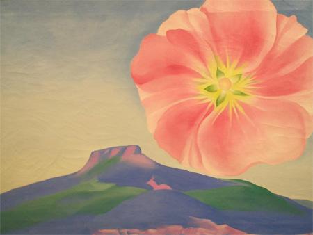 La flor del desierto, Georgia O'Keeffe (1887-1986)
