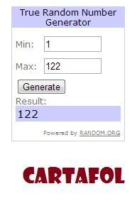 Ganadores del último sorteo del año