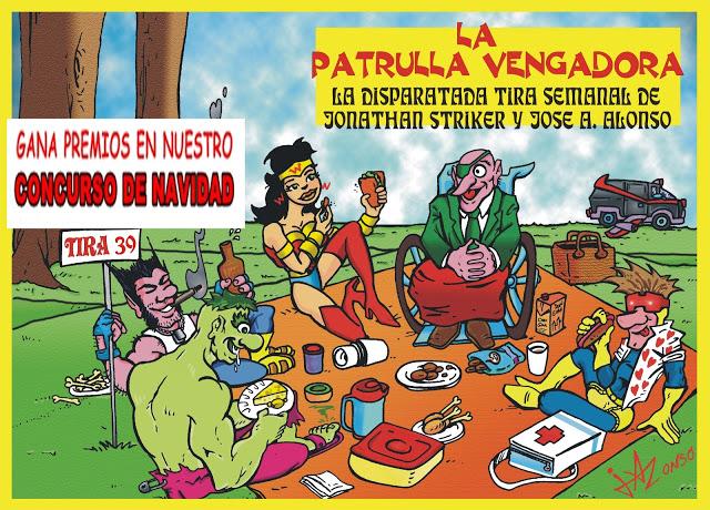LA PATRULLA VENGADORA 39 Y SU CONCURSO DE NAVIDAD