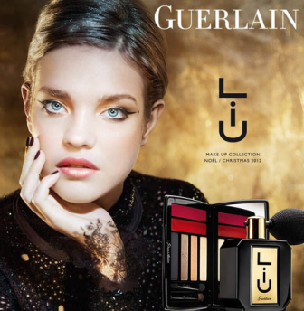 Natalia Vodianova para Guerlain Make Up, Christmas 2012