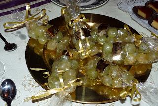 Presentación de las uvas en Nochevieja