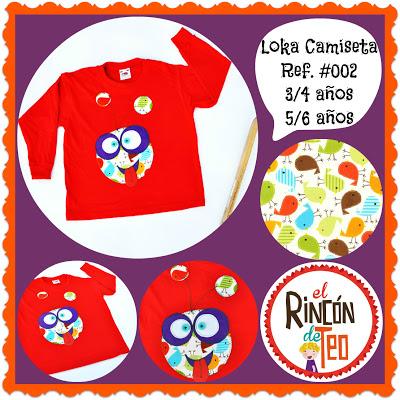 Lokas Camisetas Otoño/Invierno 2013!!! Por fin!!!