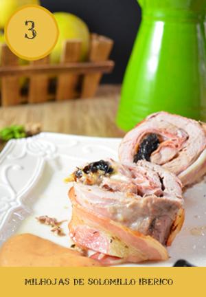 Milhojas de Solomillo ibérico