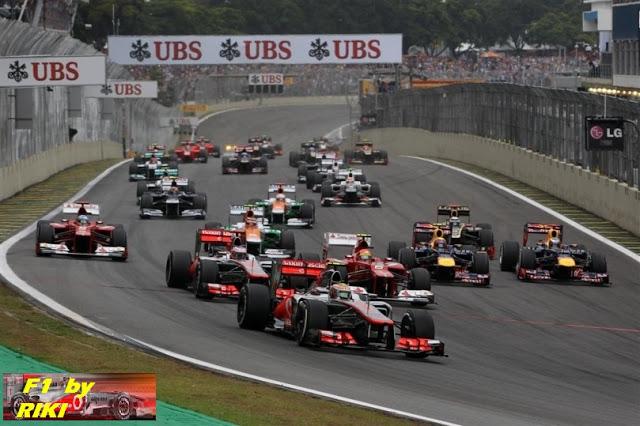 ESTADISTICAS DE LA TEMPORADA 2012 DE F1
