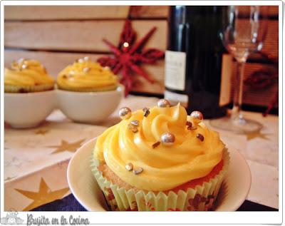 Cupcake Cava al limón ¡¡Feliz Año 2013!!