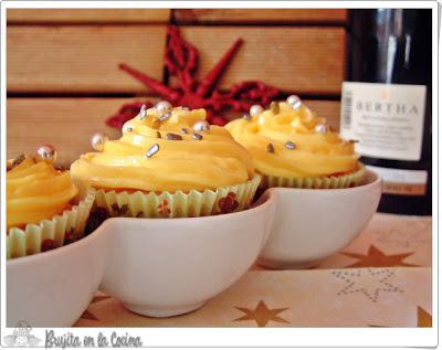 Cupcake Cava al limón ¡¡Feliz Año 2013!!