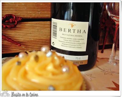 Cupcake Cava al limón ¡¡Feliz Año 2013!!