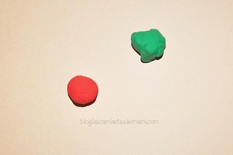 bastón de navidad jumping clay