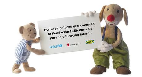 Ikea y Unicef: 1€ para Educación por cada peluche que compres