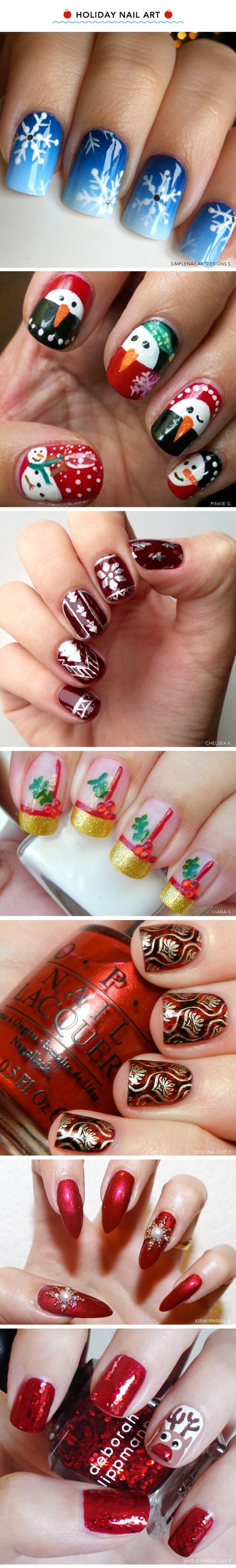 Especial Navidad: Nail Art de Invierno