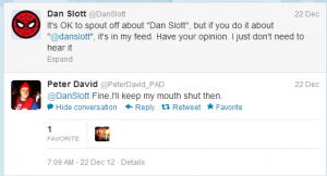 Reacciones a “Amazing Spider-Man #700″ (SPOILERS) David