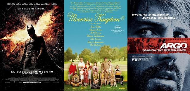 Las mejores películas de 2012