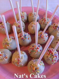 CAKE POPS de COCO Y CHOCOLATE