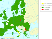 SO2: Mapa valor límite diario para protección salud (Europa, 2010)