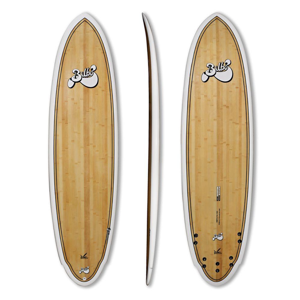 bilbo 6 4 disc bamboo surfboard white 13050 p Ecología y Deportes de Aventura